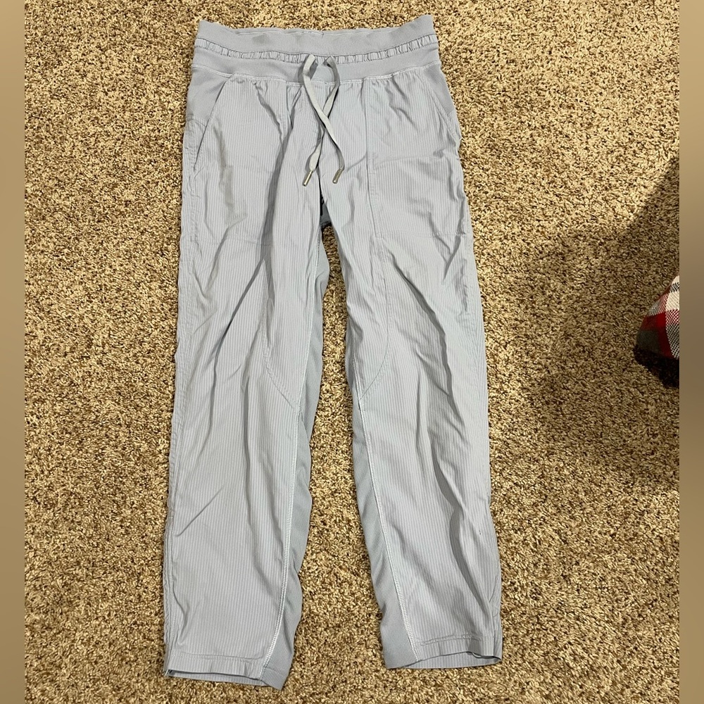 Lululemon Athletica blue/gray Dance studio pants